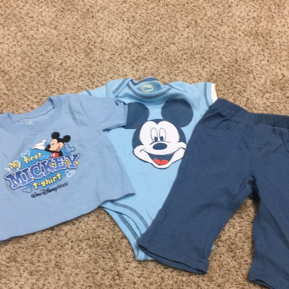 Disney Other - Mickey Mouse 6-9 month bundle
